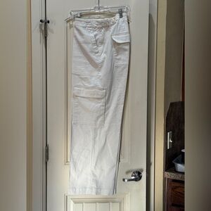 Goodfellow & Co Cream Cargo Pants Sz 16